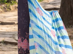 Charizma Lawn Suit 3PC – Unstitched | Printed Lawn Collection 2025 | Premium Lawn Fabric - Image 4