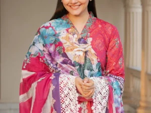 Razab Lawn Suit 3PC – Luxury Lawn | Luxury Lawn Collection 2025 | Premium Lawn Fabric - Image 2