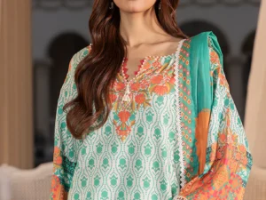 Razab Lawn Suit 3PC – Luxury Lawn | Luxury Lawn Collection 2025 | Premium Lawn Fabric - Image 2