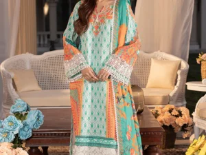 Razab Lawn Suit 3PC – Luxury Lawn | Luxury Lawn Collection 2025 | Premium Lawn Fabric - Image 1