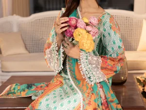Razab Lawn Suit 3PC – Luxury Lawn | Luxury Lawn Collection 2025 | Premium Lawn Fabric - Image 3