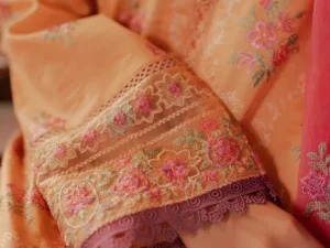RajBari Summer Breeze 2-B Unstitched Lawn Suit - Image 3
