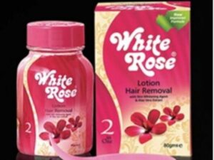 White Rose Hair Removal Cream 125g - Image 2