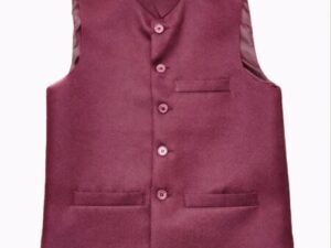 Stylish Boys' Waistcoat – Trendy Formal & Casual Look | New Arrival - Image 1