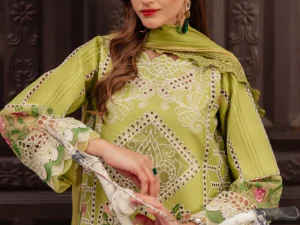 Parishay FS-01 Luxury Lawn Unstitched Suit - Image 2