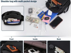 Men’s Crossbody Messenger Bag - Image 5
