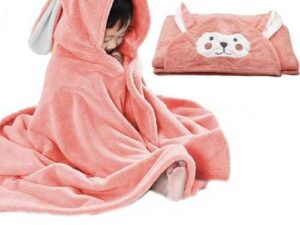 Hooded Baby Towel – Ultra-Soft, Absorbent & Gentle for Newborns - Image 4