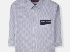 Allied School Boys’ Shirt – Official Uniform, Comfortable Fit - Image 1