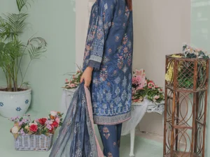 GF-05 Unstitched Lawn 3-Piece Suit – Classic Summer Collection 2025 - Image 3