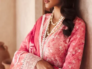 3735-MAYA Stitched Lawn Suit – Digital Printed 3-Piece - Image 2