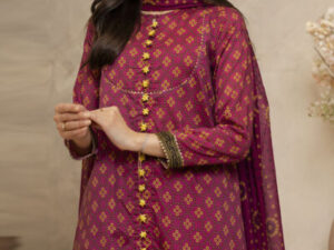 Zellbury Ladies Fabric – Premium Unstitched Collection 2025 | Elegant Lawn for Summer - Image 3