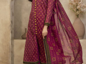 Zellbury Ladies Fabric – Premium Unstitched Collection 2025 | Elegant Lawn for Summer - Image 1