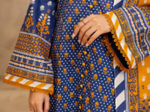 Zellbury Ladies Fabric – Elegant Unstitched Lawn 2025 | Breathable & Soft Fabric - Image 3