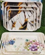 Maxwell 3pcs Melamine Tray Set - Image 1