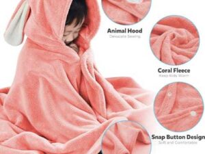 Hooded Baby Towel – Ultra-Soft, Absorbent & Gentle for Newborns - Image 5