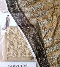 Sapphire Printed Lawn 3 Piece Suit – Unstitched Summer Wear - Image 2