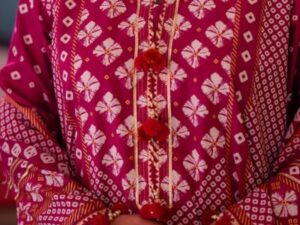 GulAhmed 3PC Lacquer Printed Lawn Suit – Unstitched Summer Lawn 2025 | Premium Fabric - Image 2