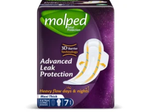 Molped Maxi Thick Extra Long Pads with 3D Barrier - Image 1