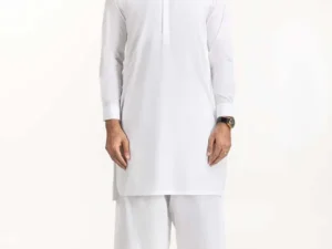 Gul Ahmed Gents White Suit - Image 2