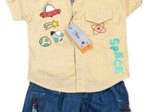 Ultra-Soft Baby Nicker Shirt – Breathable Cotton Top for Newborns & Toddlers - Image 1
