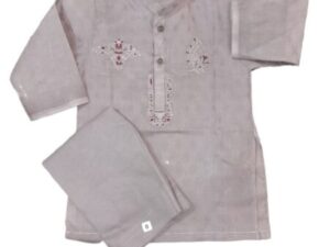 Traditional Baby Kurta Shalwar – Soft Cotton Ethnic Wear for Newborns & Toddlers - Image 1