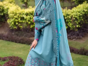 Charizma CRB5-03 – Luxury Embroidered Lawn Suit for Women | Summer Collection 2025 - Image 2