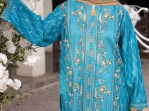 CL-52668 – 3-Piece Unstitched Printed Lawn Suit - Image 2