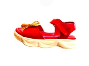 Girls Red Casual Baby Sandals – Cute & Comfortable - Image 1