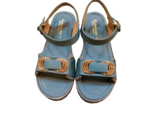 Light Blue Comment Baby Sandals – Soft & Stylish Baby Footwear - Image 2