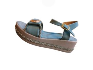 Light Blue Comment Baby Sandals – Soft & Stylish Baby Footwear - Image 1