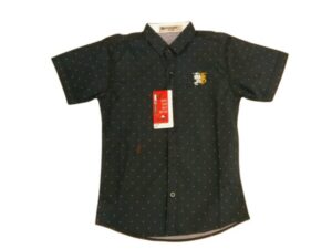 Admire Kids Boys Black Shirt – Classic & Trendy - Image 1