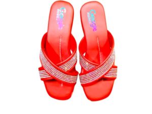 Google Baby Red Chappal – Soft, Durable & Stylish - Image 2