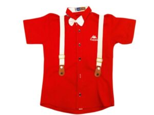 Admire Kids Boys Red Shirt – Stylish & Comfortable - Image 1