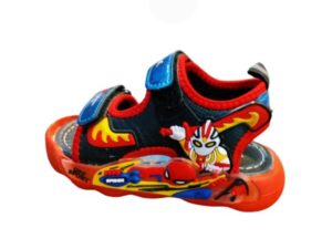 Red Spider Boy Sandals – Stylish & Comfortable Superhero Footwear - Image 1