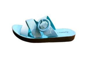 Servirs Light Blue Baby Chappal – Soft, Stylish & Comfortable - Image 1