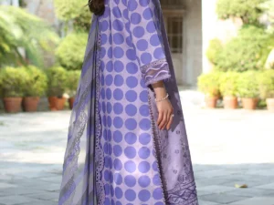 CMR5-06 – 3-PC Unstitched Embroidered Printed Lawn Suit | Stylish Summer Collection 2025 - Image 2