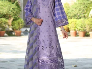 CMR5-06 – 3-PC Unstitched Embroidered Printed Lawn Suit | Stylish Summer Collection 2025 - Image 3