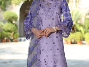 CMR5-06 – 3-PC Unstitched Embroidered Printed Lawn Suit | Stylish Summer Collection 2025 - Image 4