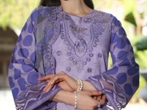 CMR5-06 – 3-PC Unstitched Embroidered Printed Lawn Suit | Stylish Summer Collection 2025 - Image 5