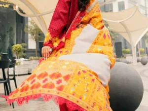Charizma CIN5-02 – Infinity Embroidered Printed Lawn Suit - Image 3