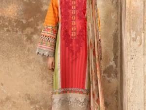 Charizma BAS5-03 – Basant Embroidered Printed Lawn Suit - Image 1
