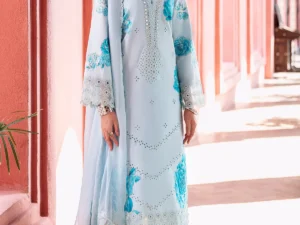 Charizma RM5-05 – 3-PC Unstitched Embroidered Lawn Suit - Image 1