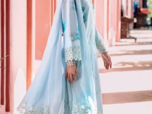 Charizma RM5-05 – 3-PC Unstitched Embroidered Lawn Suit - Image 2
