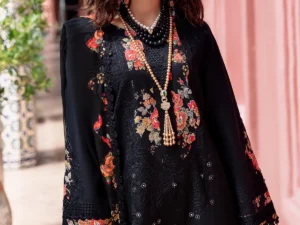Charizma RM5-02 – 3-PC Unstitched Embroidered Lawn Suit - Image 2