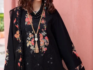 Charizma RM5-02 – 3-PC Unstitched Embroidered Lawn Suit - Image 5