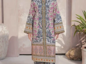 Limelight 2 Piece Printed Lawn Suit – Unstitched Summer Collection 2025 - Image 1