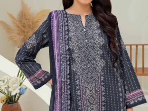 Limelight 2 Piece Unstitched Lawn Suit – Printed Summer Collection 2025 - Image 3