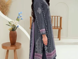 Limelight 2 Piece Unstitched Lawn Suit – Printed Summer Collection 2025 - Image 5