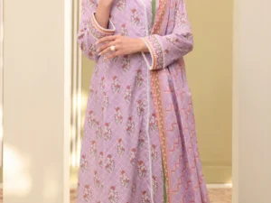 Zellbury 0249 – Women’s Unstitched 3Pc Suit - Image 1