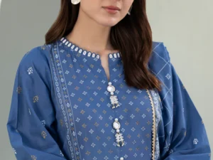 Zellbury 0337 – Women’s Unstitched 3Pc Suit - Image 7